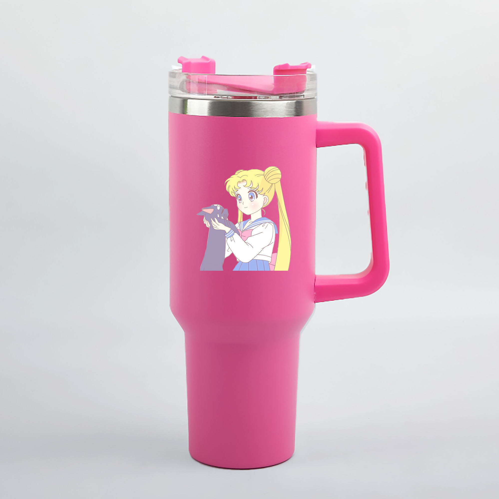 （画像用） 美少女戦士セーラームーン 愛野 美奈子 あいの みなこ Sailor Moon Aino Minako 1200mL車用タンブラー（カラープリント）